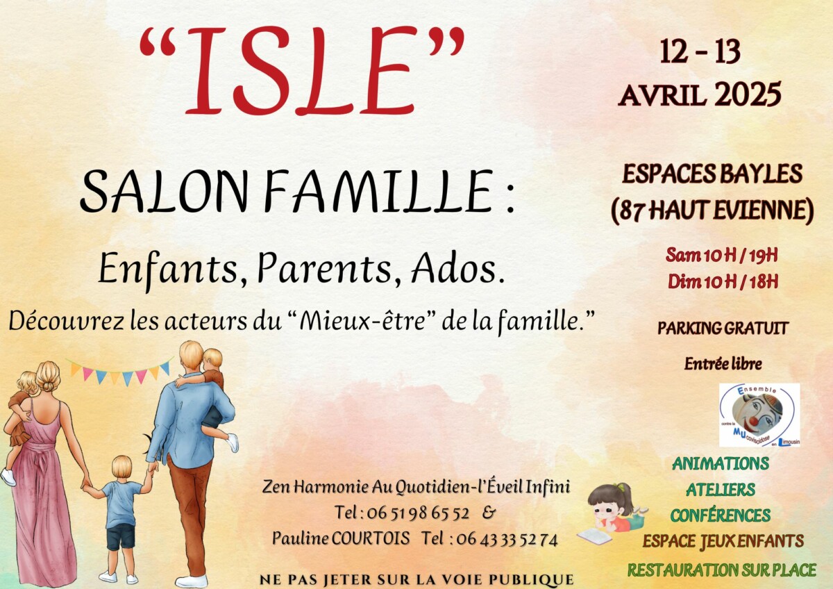 Salon Famille (parents, enfants, adolescents)